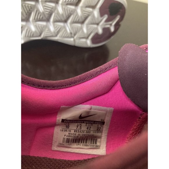 Nike Free TR 6 Womens Running Training Shoes Pink Size 10 Used - Picture 4 of 12